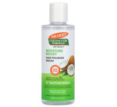 Palmer's, Coconut Oil Formula, Moisture Boost Hair Polisher Serum, 6 fl oz (178 ml)
