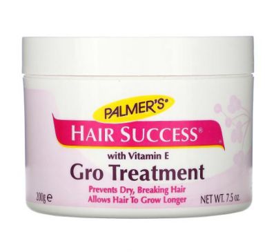Palmer's, Hair Success, Gro Treatment, с витамином E, 200 г (7,5 унции)