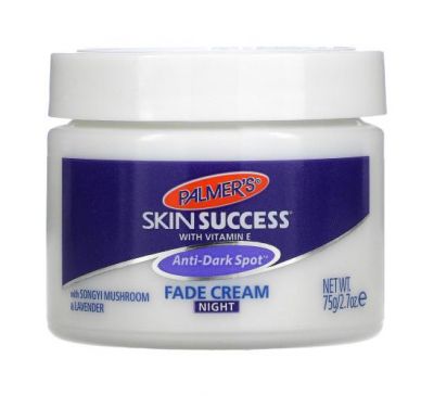 Palmer's, Skin Success With Vitamin E, Anti-Dark Spot Fade Cream, Night, 2.7 oz (75 g)
