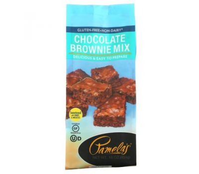 Pamela's Products, Chocolate Brownie Mix, 16 oz (454 g)