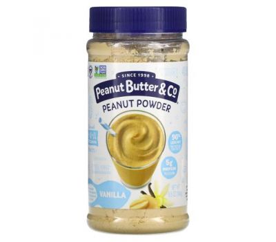 Peanut Butter & Co., Арахисовый порошок, ваниль, 184 г (6,5 унции)