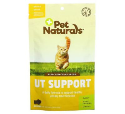 Pet Naturals of Vermont, UT Support for Cats, 60 Chews, 2.65 oz (75 g)