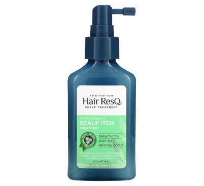 Petal Fresh, Hair ResQ, Extra Strength Scalp Itch Treatment, 4 fl oz (118 ml)