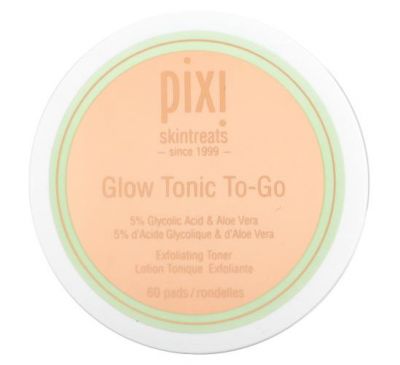 Pixi Beauty, GlowTonic To-Go, 60 Pads