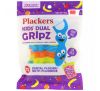 Plackers, Kid's Dual Gripz, дитячі зубочистки з ниткою, з фтором, фруктовий смузі, 75 шт.