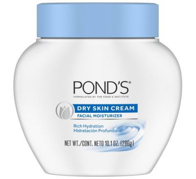 Pond's, крем для сухої шкіри, зволожувальний крем для обличчя, 286 г (10,1 унції)