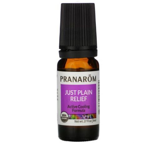 Pranarom, Essential Oil, Just Plain Relief, .27 fl oz (8 ml)