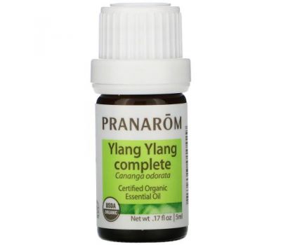 Pranarom, Essential Oil, Ylang Ylang Complete, .17 fl oz (5 ml)