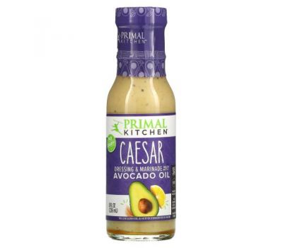Primal Kitchen, Caesar Dressing & Marinade Made with Avocado Oil, 8 fl oz (236 ml)