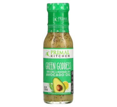 Primal Kitchen, Green Goddess Dressing & Marinade Made with Avocado Oil, 8 fl oz (236 ml)