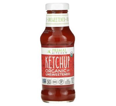 Primal Kitchen, Organic Ketchup, Unsweetened, 11.3 oz (320 g)
