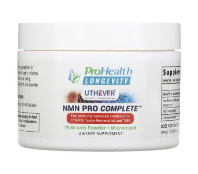 ProHealth Longevity, NMN Pro Complete, 75 g