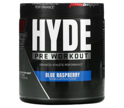 ProSupps, Hyde Pre Workout, Blue Raspberry, 10.32 oz (292.5 g)