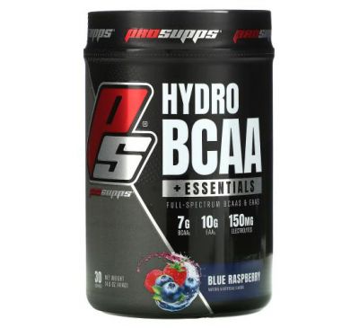 ProSupps, Hydro BCAA + Essentials, блакитна малина, 414 г (14,6 унції)
