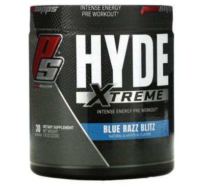 ProSupps, Mr. Hyde, Nitro X, Pre Workout, Blue Razz Popsicle, 7.8 oz (222 g)