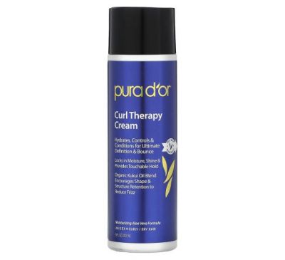 Pura D'or, Крем Curl Therapy, 8 ж. унц. (237 мл)