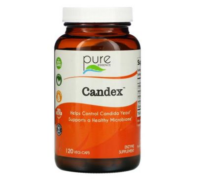 Pure Essence, Candex, 120 вегетаріанських капсул