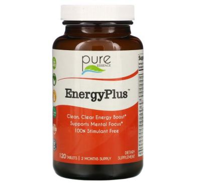 Pure Essence, EnergyPlus, 120 Tablets