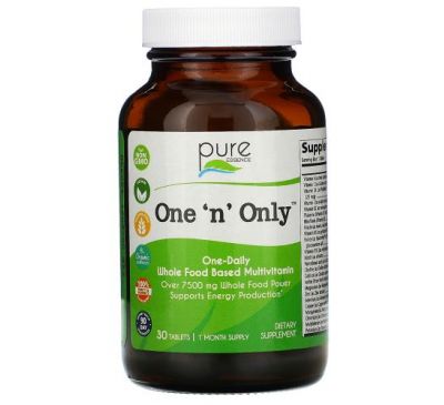 Pure Essence, One 'n' Only, 30 Tablets