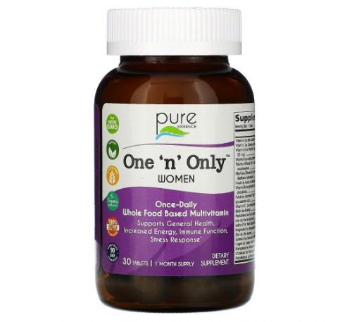 Pure Essence, One 'n' Only Women, 30 Tablets