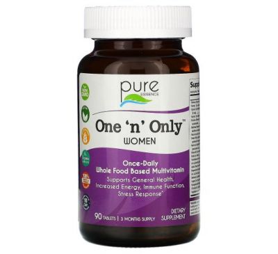 Pure Essence, One 'n' Only Women, 90 Tablets