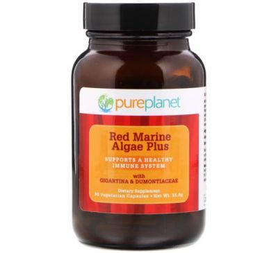 Pure Planet, Red Marine Algae Plus, 90 Vegetarian Capsules