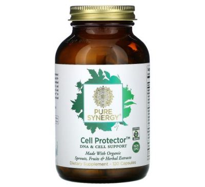 Pure Synergy, Cell Protector, 120 Capsules