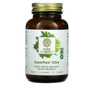 Pure Synergy, SuperPure Olive, 60 Capsules