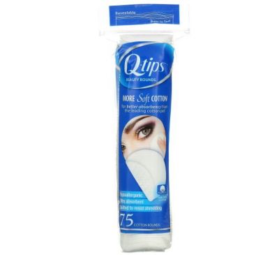 Q-tips, Beauty Rounds, 75 Cotton Rounds