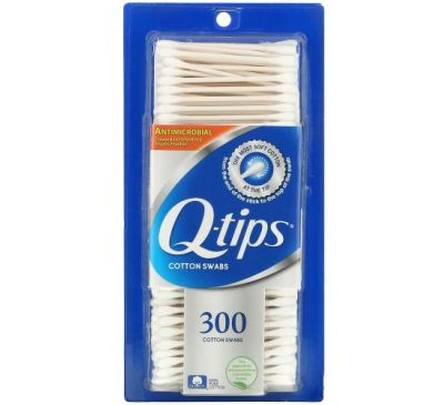 Q-tips, Cotton Swabs,  300 Swabs