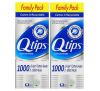Q-tips, Cotton Swabs, Family Pack, 2 Pack, 500 Swabs Each