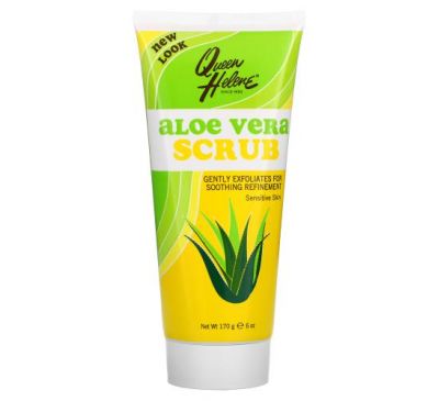 Queen Helene, Scrub, Sensitive Skin, Aloe Vera,  6 oz (170 g)