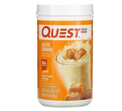 Quest Nutrition, Protein Powder, Salted Caramel, 1.6 lb (726 g)