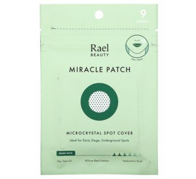 Rael, Miracle Patch, Microcrystal Spot Cover, 9 Patches