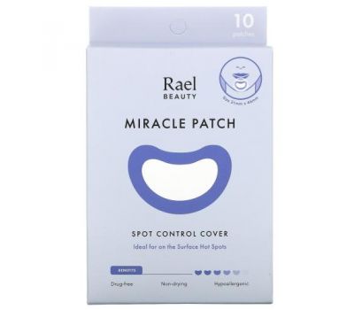 Rael, Miracle Patch, Spot Control Cover, 10 Patches
