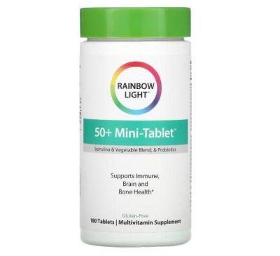 Rainbow Light, 50+ Mini-Tablet, 180 Tablets
