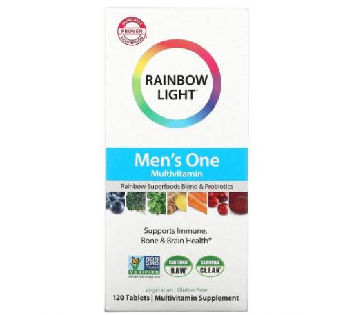 Rainbow Light, Men's One Multivitamin, 120 Tablets
