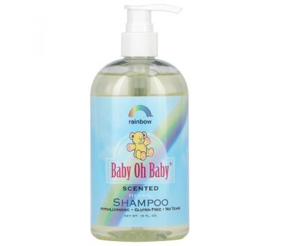 Rainbow Research, Baby Oh Baby, Herbal Shampoo, Scented, 16 fl oz