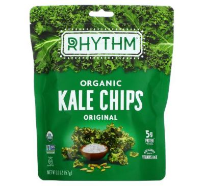 Rhythm Superfoods, Organic Kale Chips, Original, 2 oz (57 g)