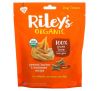 Riley’s Organics, Dog Treats, Small Bone, Peanut Butter & Molasses Recipe, 5 oz (142 g)