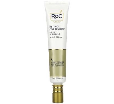 RoC, Retinol Correxion, ночной крем от глубоких морщин, 30 мл (1 жидк. Унция)