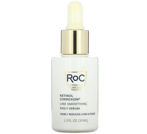 RoC, Retinol Correxion Line Smoothing Daily Serum, 1 fl oz (30 ml)