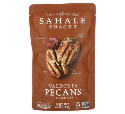Sahale Snacks, суміш глазурованих горіхів пекан з Валдоста, 113 г (4 унції)