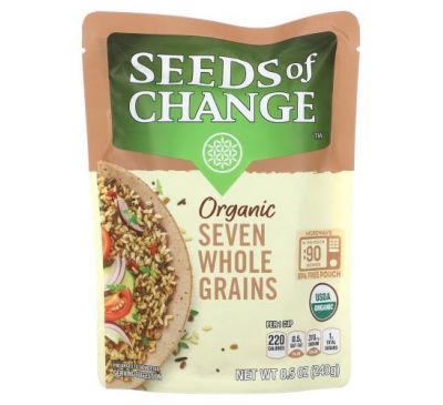 Seeds of Change, Organic, Seven Whole Grains, 8.5 oz (240 g)