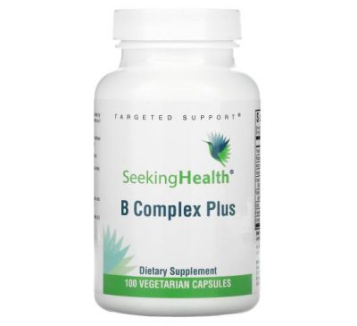 Seeking Health, B Complex Plus, 100 Vegetarian Capsules