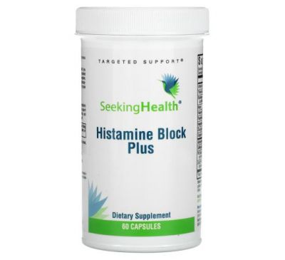 Seeking Health, Гистамин блок плюс, 60 капсул