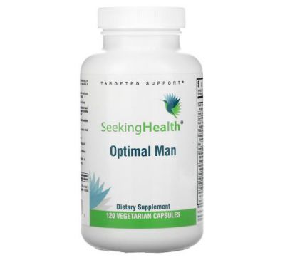 Seeking Health, Optimal Man, 120 Vegetarian Capsules