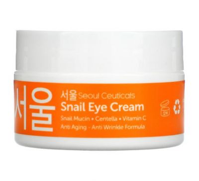 SeoulCeuticals, Snail Eye Cream, 0.5 fl oz (15 ml)