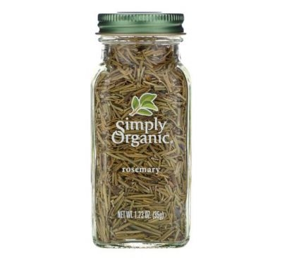 Simply Organic, Розмарин, 35 г (1,23 унции)