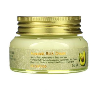 Skinfood, Avocado Rich Cream, 1.86 fl oz (55 ml)